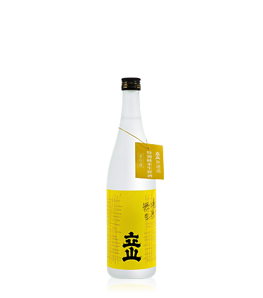 Tateyama Unfiltered Tokubetsu Junmai Namagenshu 720ml