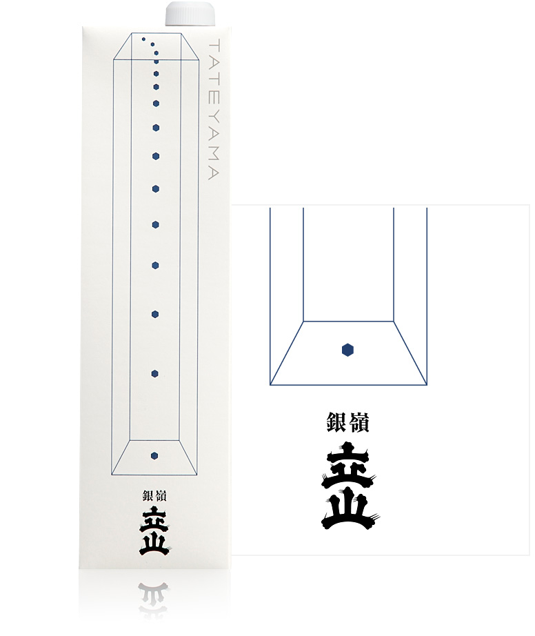 銀嶺立山（本醸造酒）1.2L詰紙パック