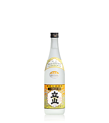 立山無濾過純米生原酒 720ml詰